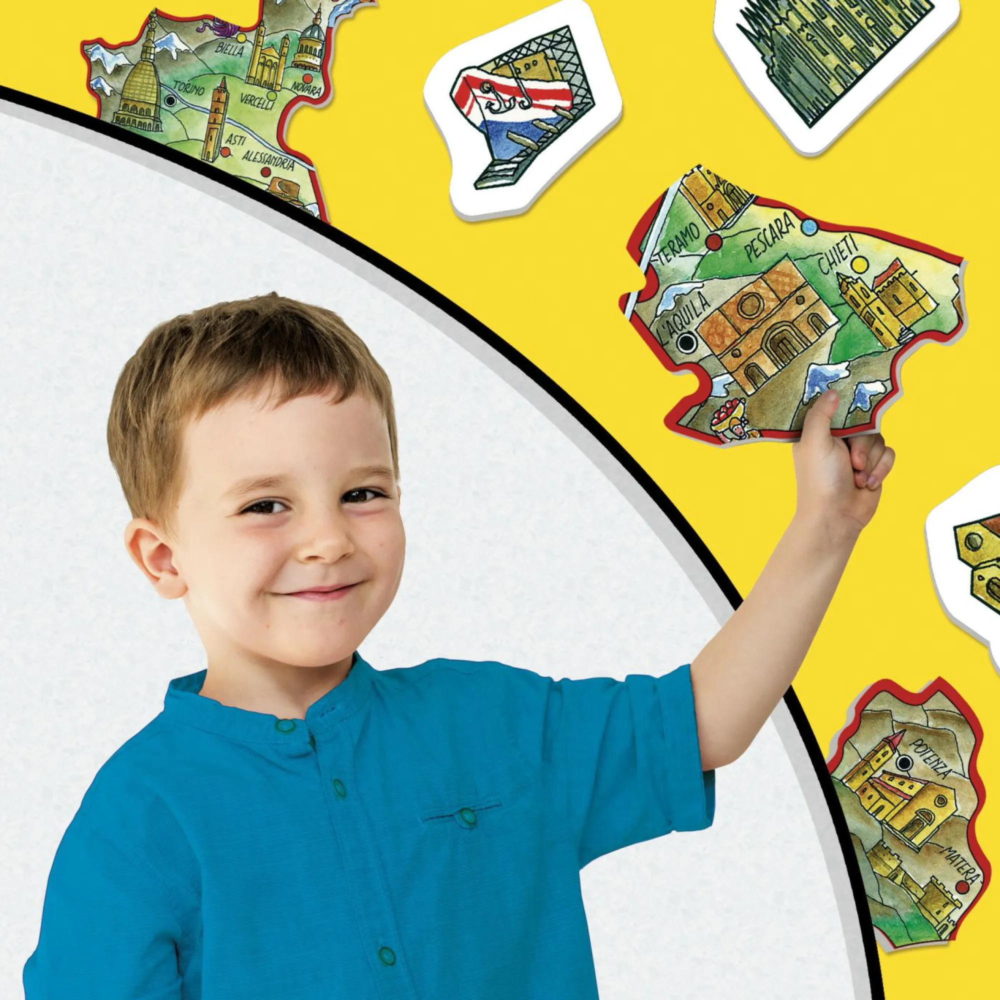 LISCIANI I’m a genius il gioco gigante dell’italia montessori> Primi Apprendimenti