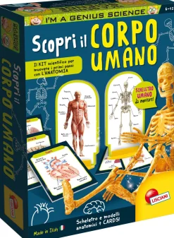 LISCIANI I’m a genius scopri il corpo umano> Giochi Scientifici