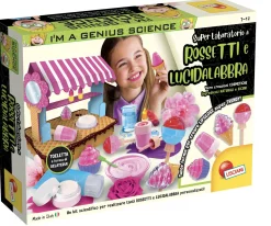 LISCIANI I’m a genius super laboratorio di rossetti e lucidalabbra> Giochi Scientifici