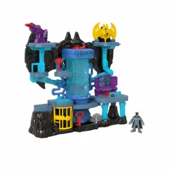 IMAGINEXT dc super friends batcaverna bat-tech, playset di batman con luci e suoni; per bambini da 3 a 8 anni> Mondi Immaginari