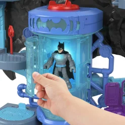 IMAGINEXT dc super friends batcaverna bat-tech, playset di batman con luci e suoni; per bambini da 3 a 8 anni><noscript><img width=