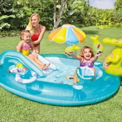 INTEX playcenter alligatore con spruzzo 201x170x84cm><noscript><img width=