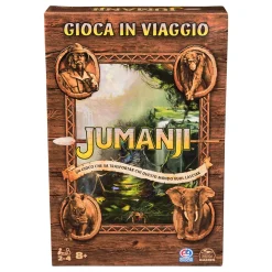 Jumanji gioco da viaggio – avventura epica con messaggi segreti e dadi per sconfiggere il pericolo> Giochi Tascabili E Da Viaggio