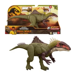 Jurassic World – becklespinax battaglie ruggenti, dinosauro con elementi sonori e d’azione, ruggito e aculei che si estendono> Action Figures