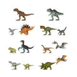 Jurassic World – mini dino assortimento, mini dinosauri con 1 punto di articolazione, tutti da collezionare, giocattolo per bambini, 3+ anni, gwp38><noscript><img width=