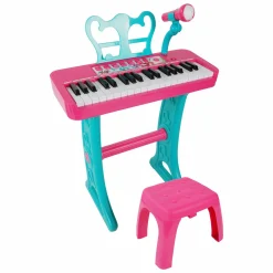 SUPERSTAR Keyboard set with stool – girl> Giochi E Strumenti Musicali