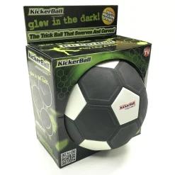 -- No Brand -- Kickerball – la palla con effetti rotanti e curvi che trasforma ogni tiro in un capolavoro – con effetti luminosi al buio> Giochi Di Abilità E Sport