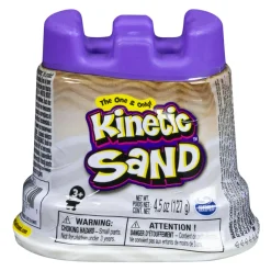 KINETIC SAND , mini castello 130g> Plastilina E Pasta Modellabile