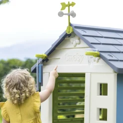 SMOBY Kit meteo compatibile con casette : sonaglio, anemometro e pluviometro> Casette Per Bambini