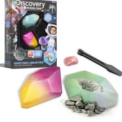 Discovery Mindblown Kit paleontologo con 2 gemme> Giochi Stem