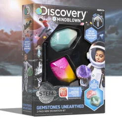 Discovery Mindblown Kit paleontologo con 2 gemme> Giochi Stem
