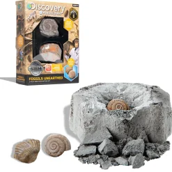 Discovery Mindblown Kit paleontologo con 2 mini fossili> Giochi Stem