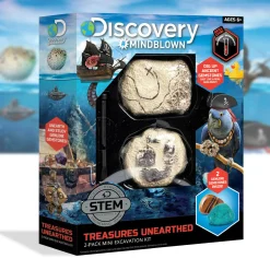 Discovery Mindblown Kit paleontologo con 2 tesori> Giochi Stem