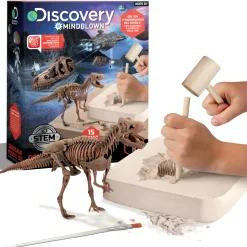 Discovery Mindblown Kit paleontologo con scheletro t-rex 3d> Giochi Stem