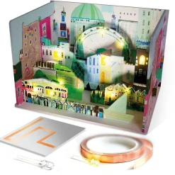 HEADU La città illuminata.creo un vero e proprio circuito a led.made in italy.stem> Primi Apprendimenti