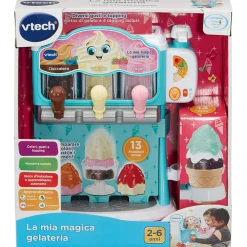V-TECH BABY La mia magica gelateria, gelateria super colorata con 12 accessori per creare infiniti gelati!> Giochi Di Apprendimento