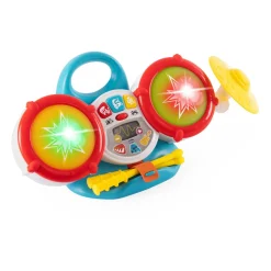 Chicco La mia prima batteria – batteria elettronica per bambini dai 18 ai 36 mesi> Giochi Musicali