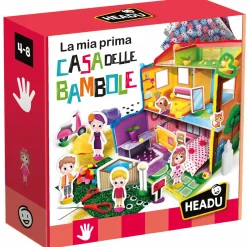 HEADU La mia prima casa delle bambole. crea e decora con materiali diversi! handmade creations.4-8 anni> Primi Apprendimenti