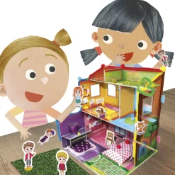 HEADU La mia prima casa delle bambole. crea e decora con materiali diversi! handmade creations.4-8 anni> Primi Apprendimenti
