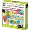 HEADU La mia prima casetta delle forme montessori.ogni forma al suo posto!made in italy> Primi Apprendimenti