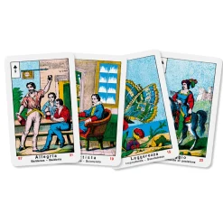 -- No Brand -- La vera sibilla tarocco dal negro – 52 carte + libretto in italiano per cartomanzia><noscript><img width=