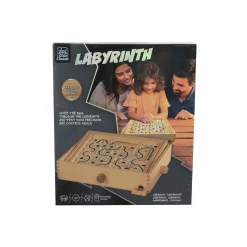 ZIG ZAG Labirinto  in legno di palline in metallo – gioco di abilità e coordinazione per tutte le età –><noscript><img width=