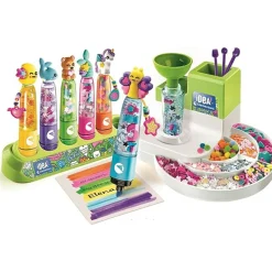 CLEMENTONI Laboratorio degli evidenziatori personalizzati, kit creativo per bambini 6+ anni, con 50+ accessori – 6+ – idea> Moda, Gioielli, Decorazioni, Cosmetici