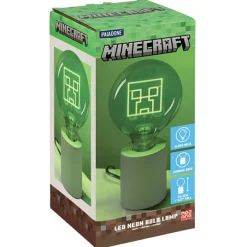MINECRAFT Lampada da collezione neon bulb creeper> Gadget E Idee Regalo Per Adulti|Gadget