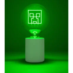 MINECRAFT Lampada da collezione neon bulb creeper> Gadget E Idee Regalo Per Adulti|Gadget