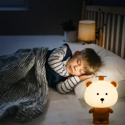 BABY SMILE Lampada da notte – orsetto e coniglietto –> Giochi Impilabili