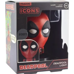Avengers Lampada deadpool icons 11 cm – design iconico con licenza ufficiale, accessorio decorativo per collezionisti> Gadget E Idee Regalo Per Adulti|Gadget