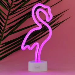 LEGAMI Lampada led effetto neon fenicottero – it’s a sign – home sweet home> Gadget