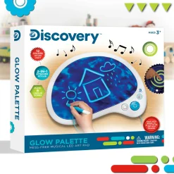 Discovery Toys Lavagnetta artistica luminosa con melodie e suoni> Kit Artistici E Pittura