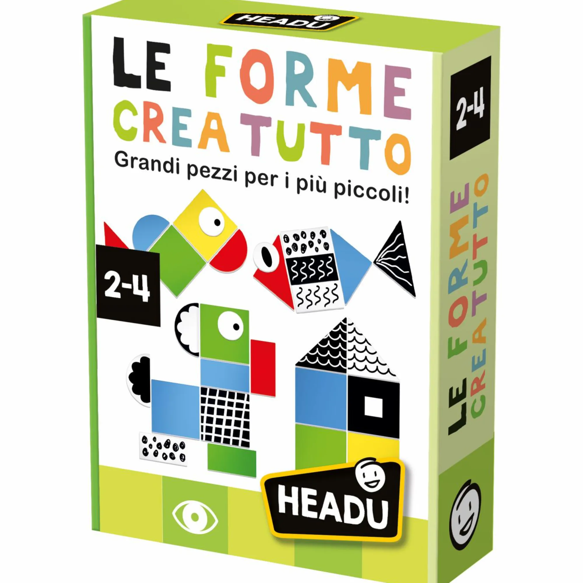 HEADU Le forme crea tutto. crea con la fantasia. teacher tested. 2-4 anni> Primi Apprendimenti