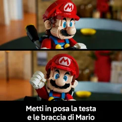 Lego – 72037 – mario kart con mario e kart, modellino da esposizione><noscript><img width=