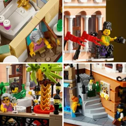 Lego 10297 boutique hotel, set modellini da costruire per adulti, edificio modulare da collezione con 7 minifigure><noscript><img width=