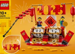 Lego 40678 calendario festivo, giochi creativi per bambini, 2 opzioni di costruzione, regalo per fan delle tradizioni cinesi> Mattoncini