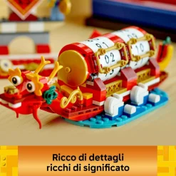 Lego 40678 calendario festivo, giochi creativi per bambini, 2 opzioni di costruzione, regalo per fan delle tradizioni cinesi><noscript><img width=