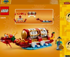 Lego 40678 calendario festivo, giochi creativi per bambini, 2 opzioni di costruzione, regalo per fan delle tradizioni cinesi><noscript><img width=