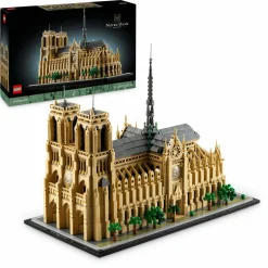 Lego architecture 21061 notre-dame de paris, kit modellismo per adulti di monumento da collezione, regalo per mamma o papà> Costruzioni Per Adulti|Mattoncini
