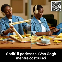 LEGO Art 31215 van gogh girasoli – quadro 3d da costruire, regalo adulti><noscript><img width=