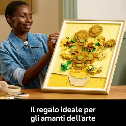 LEGO Art 31215 van gogh girasoli – quadro 3d da costruire, regalo adulti><noscript><img width=
