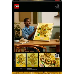 LEGO Art 31215 van gogh girasoli – quadro 3d da costruire, regalo adulti><noscript><img width=