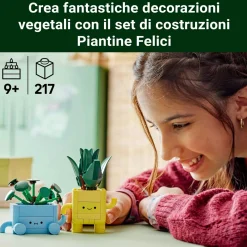 LEGO ICONS BOTANICAL Lego botanicals – 10349  – piantine felici> Mattoncini