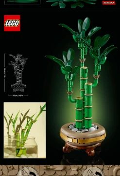 LEGO ICONS Lego botanicals 10344 bambù del buon auspicio, pianta artificiale da arredamento con vaso finto, regalo donna, uomo e adulti><noscript><img width=