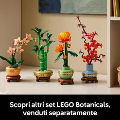 LEGO ICONS Lego botanicals 10343 mini-orchidea, fiori finti da costruire, botanical collection per adulti, idea regalo per donna o uomo><noscript><img width=