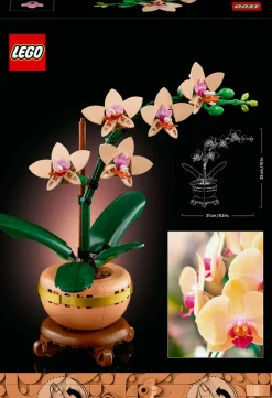 LEGO ICONS Lego botanicals 10343 mini-orchidea, fiori finti da costruire, botanical collection per adulti, idea regalo per donna o uomo><noscript><img width=