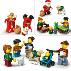 Lego city 60436 calendario dell’avvento 2024, giocattolo per il natale, giochi creativi per bambini 5+ con 24 sorprese regalo><noscript><img width=