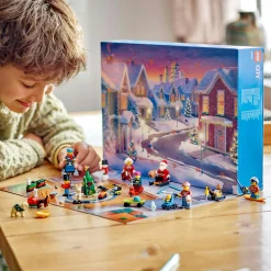Lego city 60436 calendario dell’avvento 2024, giocattolo per il natale, giochi creativi per bambini 5+ con 24 sorprese regalo><noscript><img width=