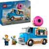 LEGO CITY 60452 furgone delle ciambelle giocattolo con 2 minifigure, giochi bambini 5+, veicolo con stand gastronomico mobile> Mattoncini